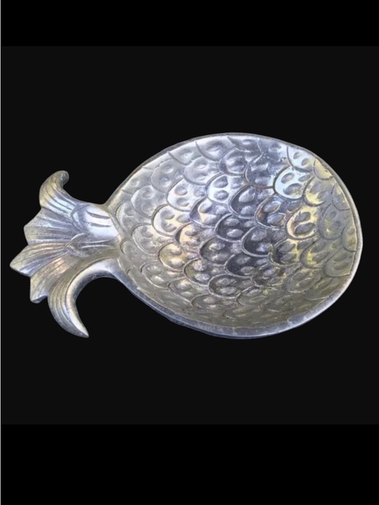 Vintage Other - 🏷️ Metal Pineapple Dish/Bowl Made in Mexico
